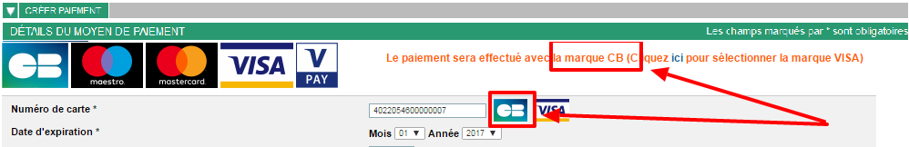 Illustration mettant en exergue le réseau par défaut